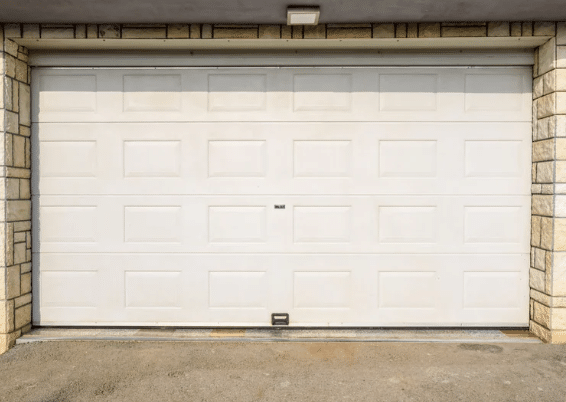 Up and over garage door